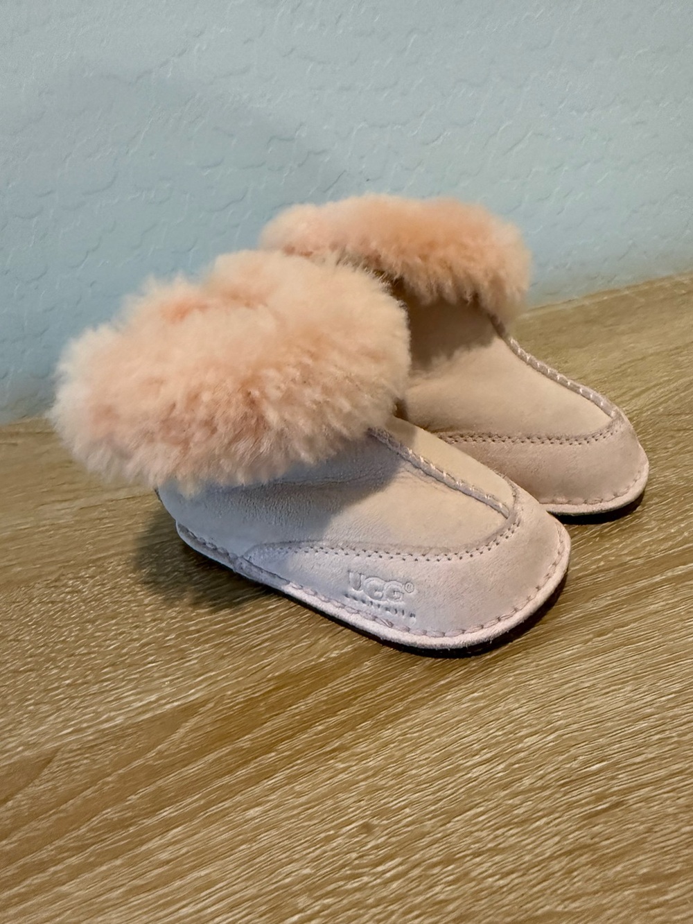 UGG Infant Pink Boo Boots